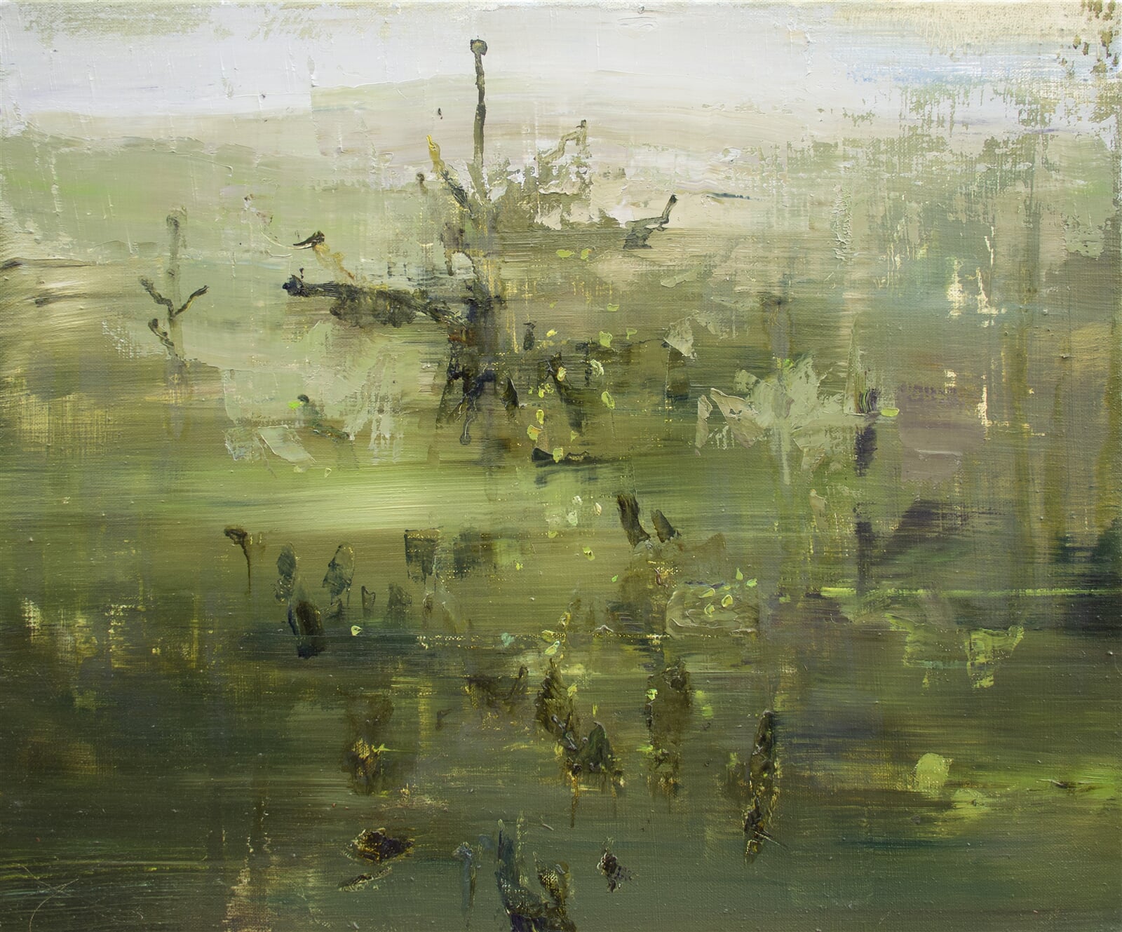 Adéla Topolová: Smrk V, 50 × 60 cm