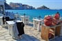 Hotel Kokkari Beach: fotografie vybavení exteriérů a interiérů ubytování.
