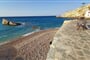 Hotel Kokkari Beach: fotografie vybavení exteriérů a interiérů ubytování.