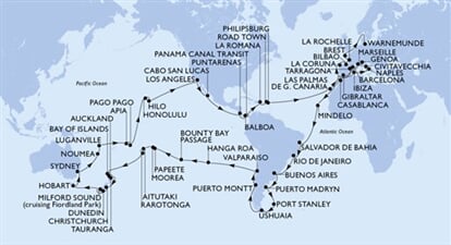 MSC Magnifica - Itálie, Francie, Španělsko, Gibraltar, Maroko, ... (z Janova)