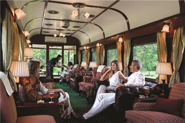 Rovos Rail: zlatá éra jižní Afriky luxusním vlakem od Viktoriiných vodopádů do Kapského Města