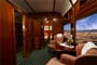 Kupé Pullman Deluxe (ubytování na 6 nocí) s plnou penzí a neomezenou konzumací prémiových jihoafrických vín a dalších alkoholických a nealkoholických nápojů