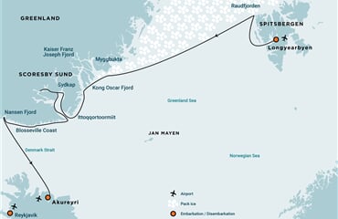 Around Spitsbergen, in the Icy Realm of the Polar Bear (m/v Hondius)