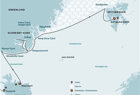 Around Spitsbergen, in the Icy Realm of the Polar Bear (m/v Hondius)