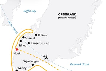 Southeast to West Greenland: Glaciers, Fjords and Viking History (Ocean Explorer)