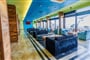 Hotel Mirage: fotografie vybavení exteriérů a interiérů ubytování.