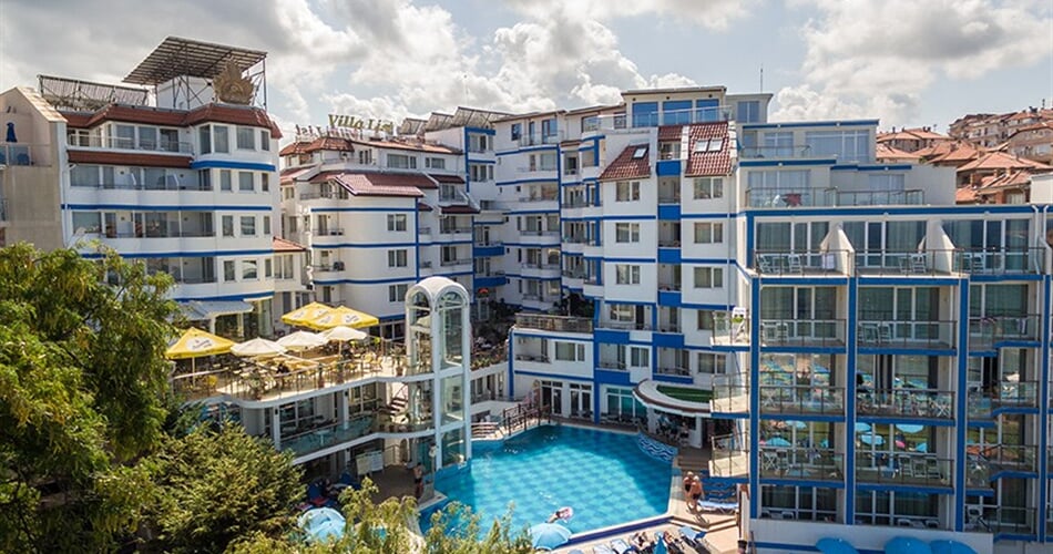 Hotel Villa List: fotografie vybavení exteriérů a interiérů ubytování.
