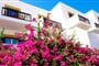 Hotel Patmos Paradise: fotografie vybavení exteriérů a interiérů ubytování.
