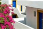Hotel Patmos Paradise: fotografie vybavení exteriérů a interiérů ubytování.