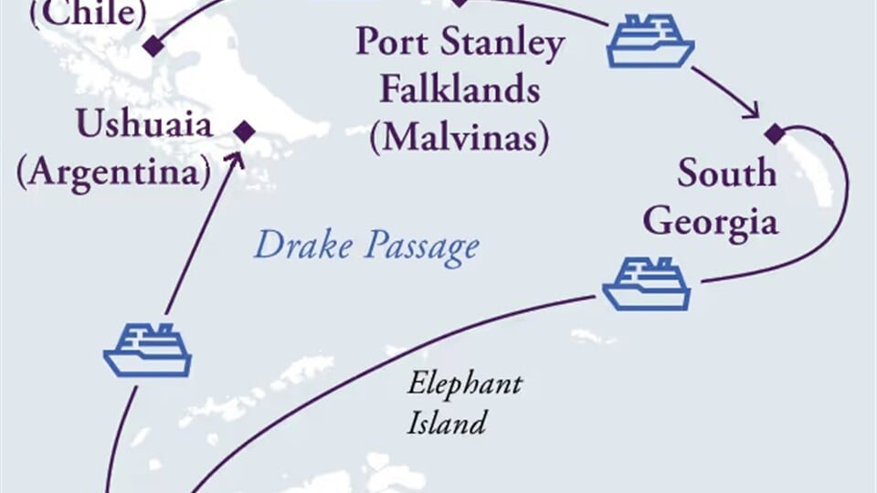 Falklands south georgia antarctica