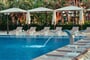 Hotel Bounty: fotografie vybavení exteriérů a interiérů ubytování.