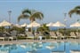 Hotel Nissi Blu Beach Resort: fotografie vybavení exteriérů a interiérů ubytování.