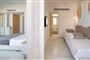 Hotel Nissi Blu Beach Resort: fotografie vybavení exteriérů a interiérů ubytování.