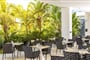 Hotel Nissi Blu Beach Resort: fotografie vybavení exteriérů a interiérů ubytování.