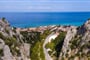 Apartmánový dům Odysseus Palace: fotografie vybavení exteriérů a interiérů ubytování.
