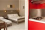 Aparthotel Anna Katerina: fotografie vybavení exteriérů a interiérů ubytování.