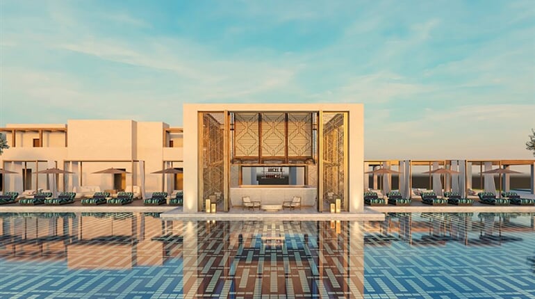 Hotel Amoh, a Luxury Collection Resort: fotografie vybavení exteriérů a interiérů ubytování.