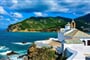 Hotel Aeolos - Skopelos: fotografie vybavení exteriérů a interiérů ubytování.