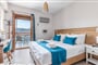 Hotel Aegeon: fotografie vybavení exteriérů a interiérů ubytování.