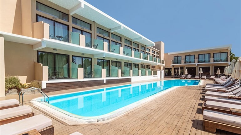Hotel Selyria Resort: fotografie vybavení exteriérů a interiérů ubytování.