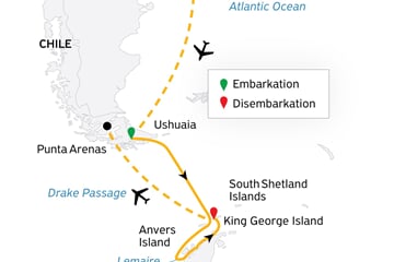 Antarctic Express: Sail South, Fly North (World Voyager)