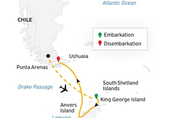 Antarctic Express: Fly South, Sail North (Ocean Explorer)