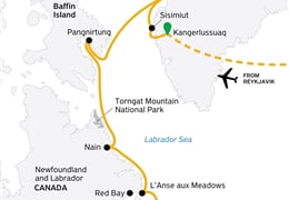 Greenland to Newfoundland: Mountains, Wildlife and Viking History (Ultramarine)