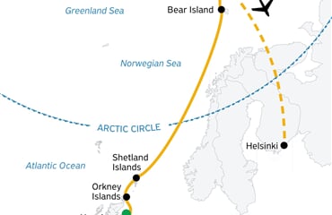 Scotland to Spitsbergen: Puffins, Sea Ice and Wildlife (Ultramarine)