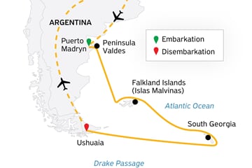 Falkland Islands and South Georgia: 20-Day Wildlife Adventure (Ultramarine)