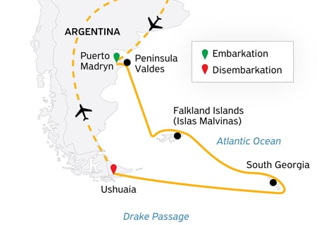 Falkland Islands and South Georgia: 20-Day Wildlife Adventure (Ultramarine)
