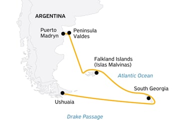 Falkland Islands and South Georgia: 20-Day Wildlife Adventure (Ocean Explorer)