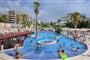 Hotel Mediteran: fotografie vybavení exteriérů a interiérů ubytování.