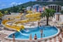 Hotel Mediteran: fotografie vybavení exteriérů a interiérů ubytování.
