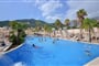 Hotel Mediteran: fotografie vybavení exteriérů a interiérů ubytování.