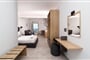 Hotel Petani Beach Suites: fotografie vybavení exteriérů a interiérů ubytování.