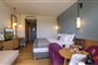 Hotel Apollonion Asterias Resort & Spa: fotografie vybavení exteriérů a interiérů ubytování.