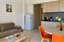 Apartmánový dům Manolis - Kréta: fotografie vybavení exteriérů a interiérů ubytování.