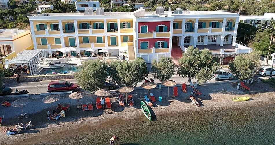 Aparthotel Alidian Bay Suites: fotografie vybavení exteriérů a interiérů ubytování.