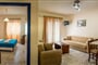 Apartmánový dům Nostalgie: fotografie vybavení exteriérů a interiérů ubytování.