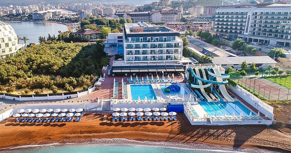 Hotel Lonicera West (ex. Gold Island Family): fotografie vybavení exteriérů a interiérů ubytování.