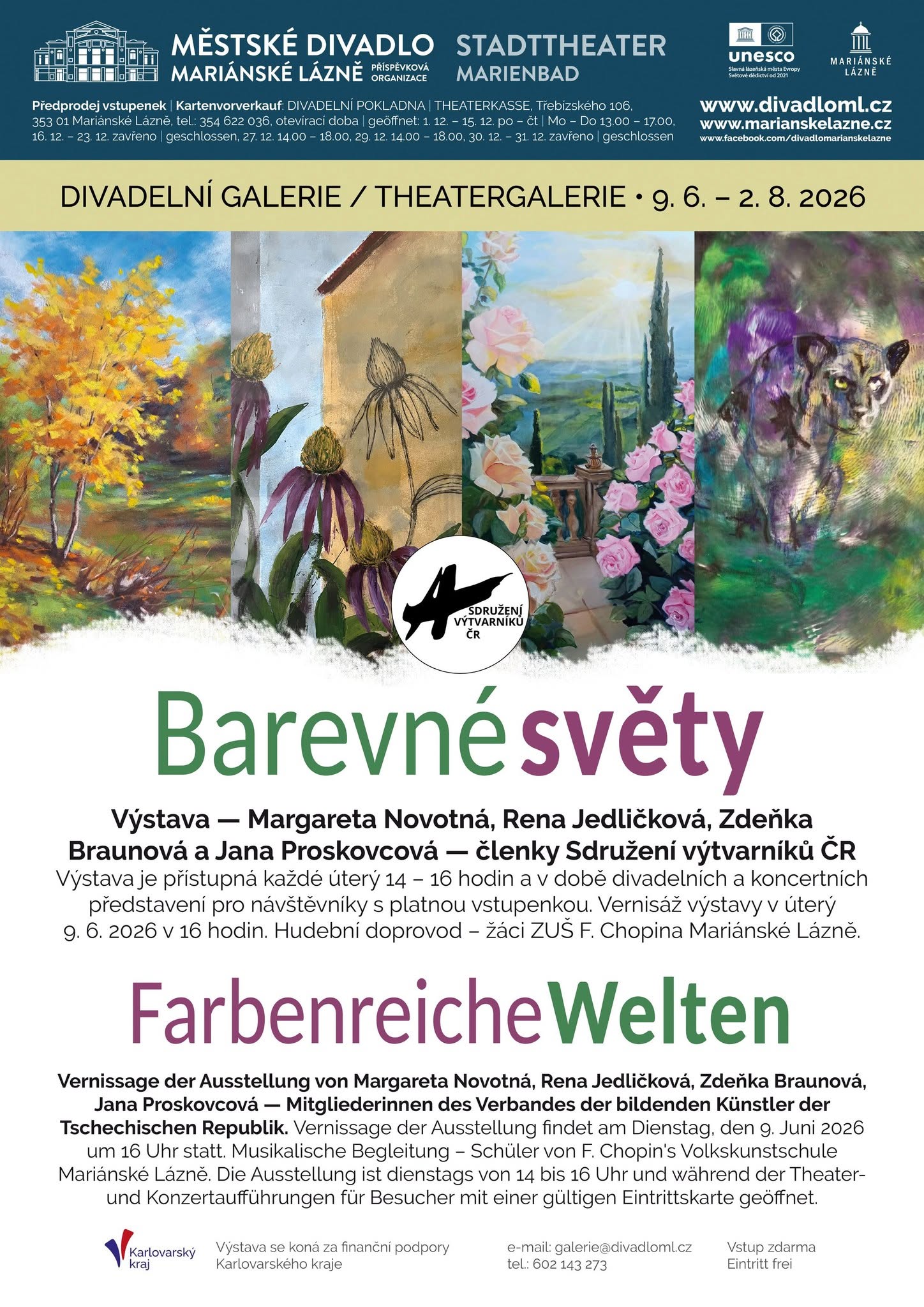 Výstava Barevné světy