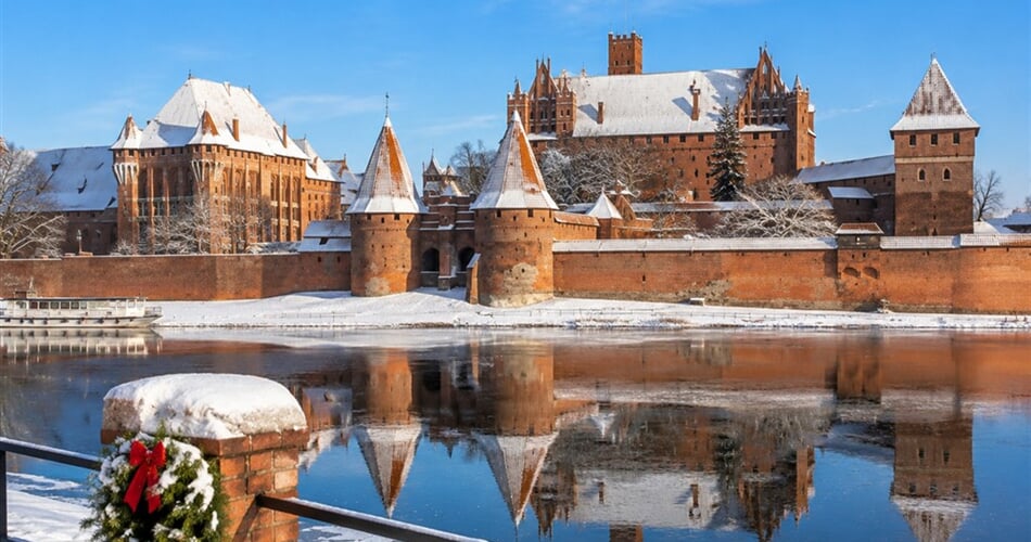 Polsko - Vánoce na hradě Malbork