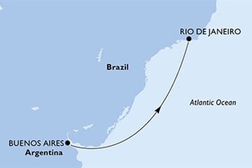 MSC Splendida - Argentina, Brazílie (Buenos Aires)