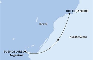 MSC Splendida - Argentina, Brazílie (Buenos Aires)