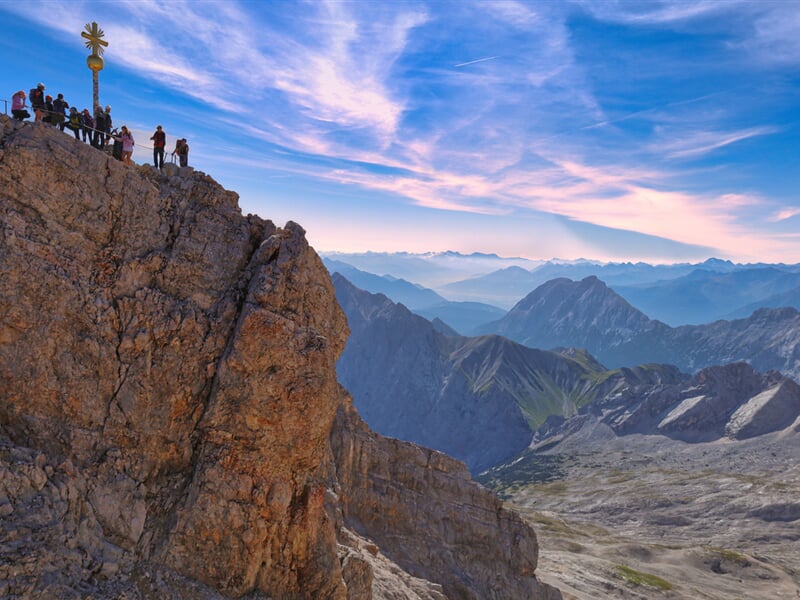 Pohodový týden v Alpách - Rakousko, Německo - Alpský diamant – Zugspitze bez nočních přejezdů