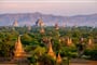Východ slunce, Bagan