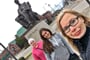vesnice Hodgenville s Lincolnovým památníkem