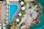 Hotel Erofili Beach: fotografie vybavení exteriérů a interiérů ubytování.