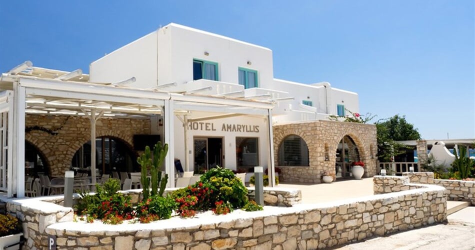 Hotel Amaryllis Paros Beach - je potřeba změnit letovisko: fotografie vybavení exteriérů a interiérů ubytování.
