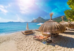 Relax na plážích Mallorky + POBŘEŽNÍ PLAVBA LODÍ + JARDINES DE ALFABIA